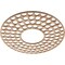 Ekena Millwork Fink Wood Fretwork Pierced Ceiling Medallion, Alder, 20"OD x 7 1/4"ID x 1/4"T CMWP20X20X0250FFAL - alternate 5